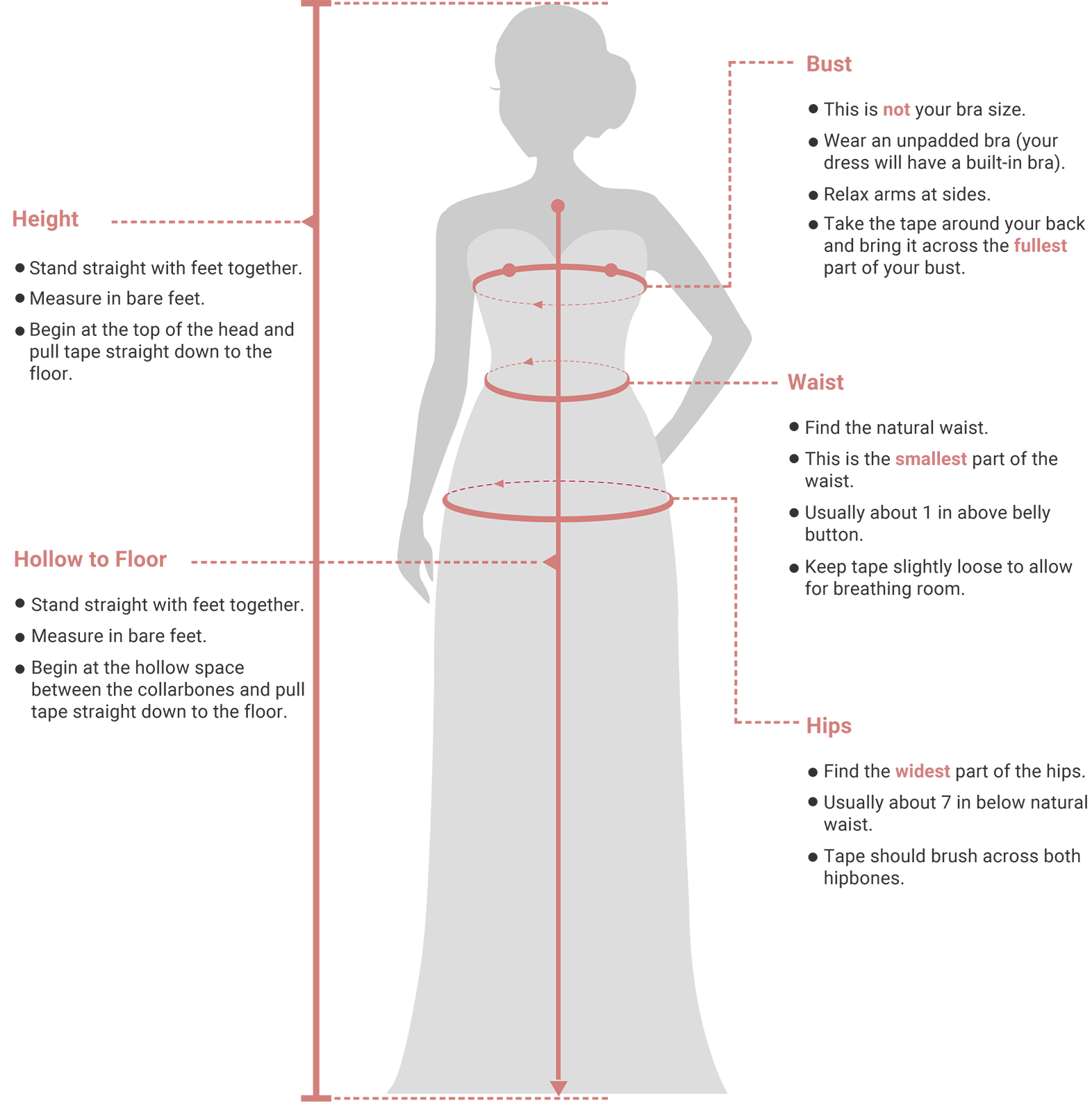 Size Chart Stacees